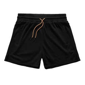 Pantalones cortos deportivos de entrenamiento de gimnasio de alta calidad para hombre, patrón sólido, baloncesto, playa, camisa de malla personalizable incluida, teñido liso rápido - Product Image 1