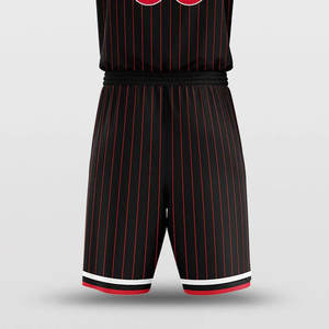 OEM ชุดบาสเก็ตบอลชุดเครื่องแบบเสื้อกีฬาระบายอากาศสำหรับผู้ชายพร้อมการออกแบบสีระเหิดสำหรับฝึกซ้อม - Product Image 5