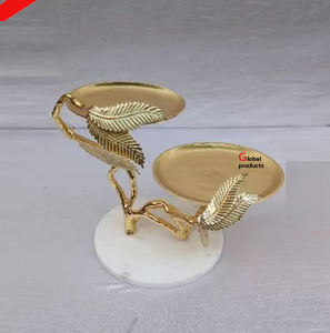 Nouveauté : support à gâteau rond en acier inoxydable doré, design élégant, pour hôtel, restaurant et bar - Product Image 5