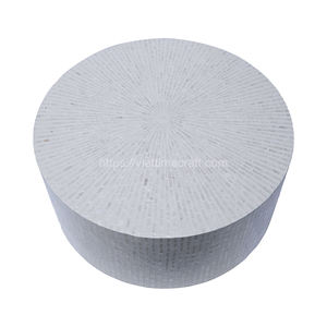 Top Trending Modern Design Luxury Mother of Pearl Coffee <b>Tables</b> Furniture Multifunctional Wholesale - Product Image 2