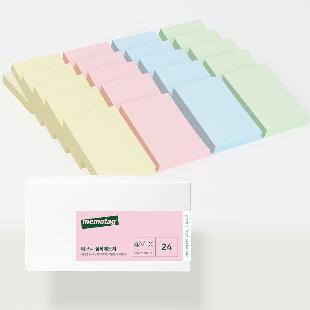 แพ็คจำนวนมาก4Mix 24แผ่น4สี