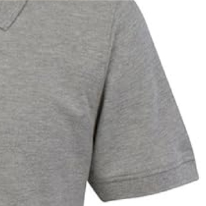 Polo gris jaspeado. Prenda informal elegante y cómoda diseñada para un look moderno, sencillo y diario. Hecho de tela suave. - Product Image 5