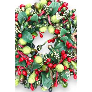 เชิงเทียนรูปพวงหรีดขนาด13ซม. ทำมือแบบดีลักซ์ตกแต่งโต๊ะสำหรับเทียนอื่นๆโคมไฟและขวดเทียน - Product Image 2