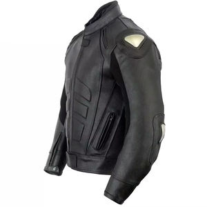Vestes de motard de moto à fermeture éclair complète Veste de motard de course de moto de bonne qualité - Product Image 5