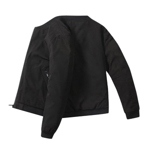 Último acolchado cálido invierno sin capucha chaqueta de bombardero hombres moda nuevo diseño chaqueta de bombardero de invierno - Product Image 5