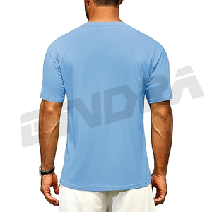 เสื้อยืดตาข่ายโอเวอร์ไซส์สำหรับผู้ชายทรงหลวมแขนสั้นเปิดไหล่ตกเข้ายิมฟิตเนสเสื้อยืดออกกำลังกายลำลองระบายอากาศได้ดี - Product Image 4