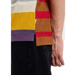 Camiseta de Hombre de Alta Calidad, Colorblock, 100% Algodón, Manga Corta, Casual, Anti-Pilling, Secado Rápido, Transpirable - Product Image 5