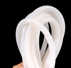Tube en caoutchouc de silicone blanc de haute qualité 16x22mm Caoutchouc automobile flexible et souple de Thaïlande - Product Image 3
