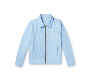 Chaqueta de trabajo para hombre disponible a precio de mayorista chaqueta de trabajo antiarrugas superventas transpirable para hombre con color sólido/Logotipo - Product Image 1