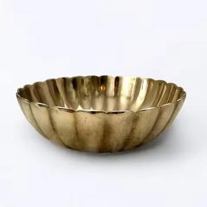 Ramadan Kareem <b>Islamic</b> Metal Dates Bowl Table Decor Fruit Dry Fruit Arabic Serving Dish Elegant Luxury Home Item - Product Image 2