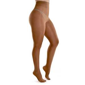Collant a Compressione Media Trasparenti Opachi Taglie XL Plus Lunghezza Lunga per Ragazze Modello 830 in Spandex Tinta Unita o Stampato - Product Image 2