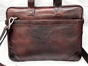 <b>Mens</b> Waterproof PU Leather <b>Crossbody</b> Business <b>Bag</b> with Adjustable Strap Large Capacity Briefcase for Work and Travel - Product Image 2