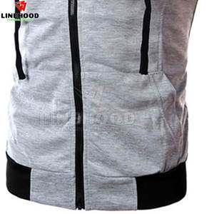 Best Manufacturer's 100% Cotton Blended <b>Sleeveless</b> <b>Hoodies</b> for <b>Men</b> Basic Winter Wear & Sweatshirts - Product Image 2
