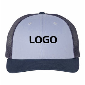 Gorra de camionero de 5 paneles de Venta caliente de fábrica, gorra de camionero con logotipo personalizado de alta calidad, gorras de camionero bordadas personalizadas - Product Image 4