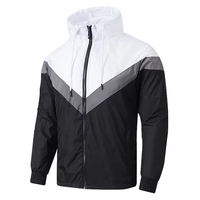 Veste coupe-vent légère à séchage rapide pour hommes, printemps-automne avec logo personnalisé