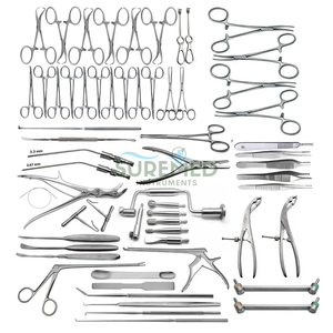 Ensemble d'instruments de neurochirurgie de haute qualité 151 pièces Acier inoxydable allemand Certifié CE Outils chirurgicaux - Product Image 5