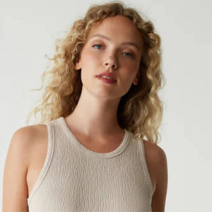 Plain Gym Yoga Wear Gym Bodybuilding Running Tank <b>Top</b> Catton bamboo fiber Best Selling <b>Sleeveless</b> Women Tank <b>Top</b> OEM Service - Product Image 5