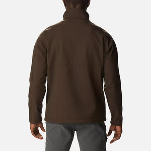 Vestes de travail softshell pour hommes OEM, imperméables, zippées, coupe-vent, écologiques, respirantes, grande taille, conçues pour la randonnée - Product Image 5