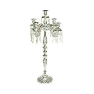 Bougeoir plaqué or avec cristal Votive Nouveau look Bougie en métal Votive Stand fait à la main Éclairage Décor au prix de gros - Product Image 4