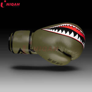 ถุงมือคิกบ็อกซิ่งหนังวัวแท้คุณภาพสูง สายรัดข้อมือปรับได้ กันลื่น ปรับแต่งได้เพื่อความสบายและทนทาน - Product Image 5