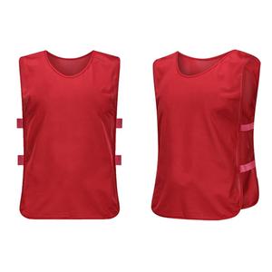 100% Polyester Quick Dry Best Quality Adult Football Training <b>Vest</b> Bibs Pinnies Soccer Jersey Custom Logo Breathable Lightweight - Product Image 4