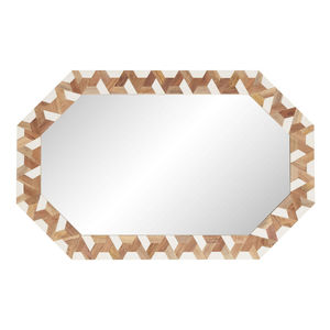 กระจกกรอบติดผนังฝังกระดูกสไตล์คลาสสิกหรูหราสำหรับตกแต่งผนัง - Product Image 1