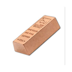 High quality 99.99% copper <b>ingot</b> / multiple shaped copper <b>ingots</b> bulk suppliers for sales - Product Image 5