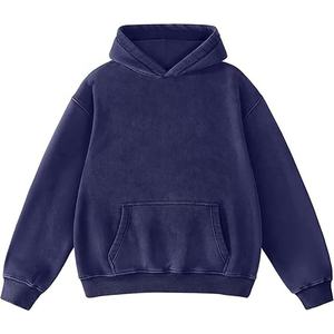 Sudadera con Capucha para Hombre de Diseño Nuevo, Hecha a Medida, de Alta Calidad, Moderna, Estilo Nuevo, Invierno, a la Moda, Lavado Ácido - Product Image 3