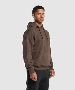 Sudadera con Capucha para Hombre, Diseño Personalizado OEM 2025, con Bolsillo, Efecto Deslavado al Sol, Impresión Digital, Material Poliéster/Algodón - Product Image 3