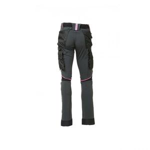 U-POWER Pantalon de travail pour femmes Atom Lady Gris Fucsia - Product Image 5