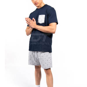 Dernier modèle Ensemble de shorts pour hommes Streetwear Ensemble de shorts de couleurs contrastées de haute qualité pour hommes - Product Image 1