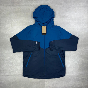 <b>Men</b> Custom 2 in 1 Winter Windbreaker <b>Shorts</b> and Hooded Jacket Tracksuit Reflective <b>Zip</b> up Nylon Streetwear Set - Product Image 6