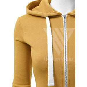 Sweat-shirt à capuche pour femme fabriqué au Pakistan, vêtements de sport pour la salle de sport, entraînement physique, sweat-shirt en molleton ample pour femme, jogging, course à pied - Product Image 4
