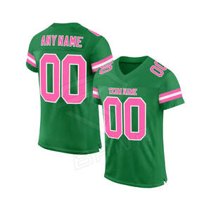 Camisetas de fútbol americano cortas de talla grande para adultos con estampado personalizado de estilo callejero, entrenamiento transpirable de secado rápido que absorbe la humedad - Product Image 6