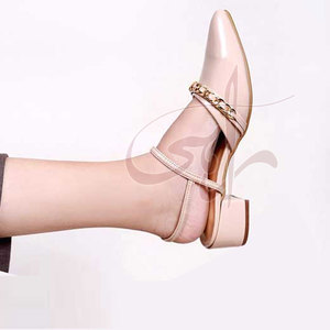 Mocasines de Mujer Hechos a Medida en Grandes Cantidades, con Tacón, Sin Cordones, Ligeros, de Alta Calidad, Diseño Elegante, para Todas las Temporadas, Parte Superior de Cuero Genuino - Product Image 6