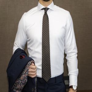 Camisa de vestir de algodón para hombre, ropa ajustada formal, personalizada, nueva - Product Image 6