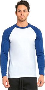 เสื้อยืดแขนยาวทรงสลิมฟิตสไตล์ไฮสตรีทสำหรับผู้ชาย ผ้าคอตตอน/โพลีเอสเตอร์ 220 GSM คุณภาพสูง แห้งเร็ว มีโลโก้ เหมาะสำหรับออกกำลังกาย ขายส่ง - Product Image 3