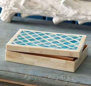 Caja de embalaje de joyería para colgar en la pared de 2 compartimentos de madera natural ecológica hecha a mano con tamaño personalizado - Product Image 3