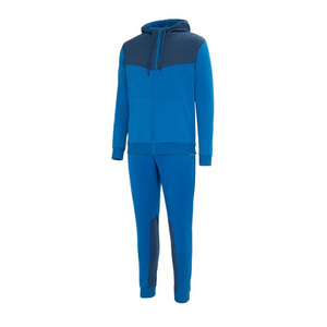 ชุดวอร์มกีฬาผู้ชายคุณภาพสูงสำหรับฤดูหนาว ผ้าโพลีเอสเตอร์/คอตตอน ป้องกันแบคทีเรีย ระบายอากาศดี ขายส่งจากโรงงาน - Product Image 3