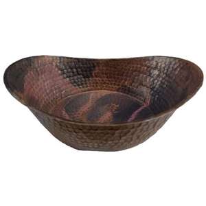 Bol de pédicure Spa à pied en cuivre fini argent Design gaufré poli brillant Qualité supérieure Fait à la main à vendre Bol Spa - Product Image 3