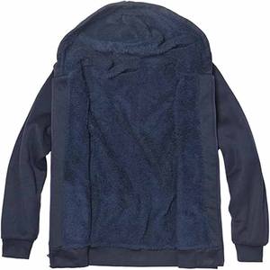 Sweat-shirts à capuche et pantalons de jogging sportifs épais à fermeture éclair intégrale, avec logo personnalisé OEM et design à motif uni, couleur contrastante, envoyés par Dress Sports - Product Image 6