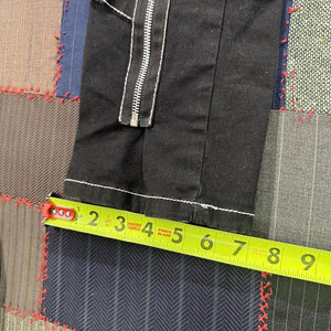 Pantalones Ajustados Negros Góticos de los 90 para Mujer, con Cierre de Cremallera, Estilo Punk, Transpirables, con Costuras en Contraste 2026 - Product Image 6