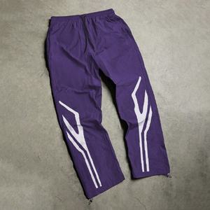 กางเกงซับเหงื่อผ้าฝ้ายเทอร์รี่สำหรับผู้ชายโอเวอร์ไซส์พิมพ์ลายเอวกลางสไตล์ลำลอง - Product Image 2