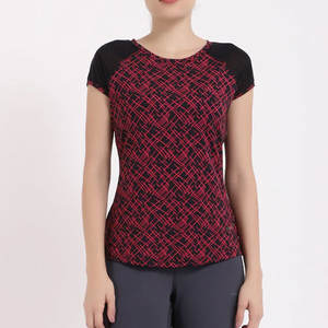 Ropa informal de calle de verano para mujer Camiseta de manga corta Tarifa al por mayor Tela de lona hecha en Pakistán por el fabricante - Product Image 1