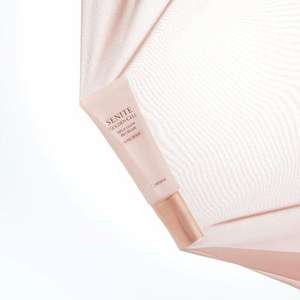 Crème CC Senite Golden Cell Mela Glow Rose Beige avec Effets Blanchissants et Éclaircissants, Poudre Compacte Certifiée Halal - Product Image 3