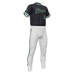 Maillot de baseball athlétique pour hommes avec tissu en maille respirant et impression personnalisée pour les équipes professionnelles - Product Image 4