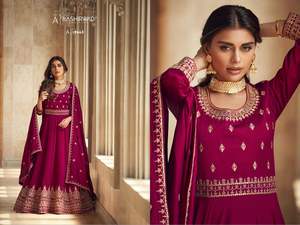 ชุดสูทอนาลกาลีปักลายฐานผ้าไหมระดับพรีเมียมสำหรับการปรับแต่งจำนวนมากยินดีต้อนรับการสั่งซื้อทั่วโลกความต้องการสูง - Product Image 5