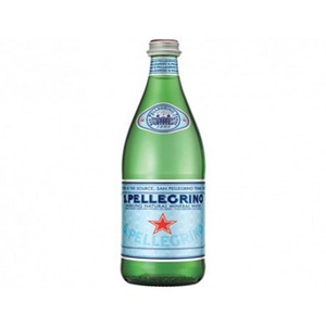 San Pellegrinoo Botella de vidrio de agua mineral natural brillante S.Pellegrinoo - Product Image 1