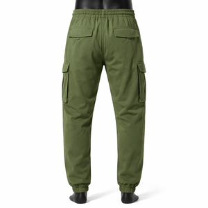 Pantalones Cargo Personalizados para Hombre, Mezcla de Algodón, Múltiples Bolsillos, Corte Holgado, Ropa Urbana, Informal, Marca Privada - Product Image 2