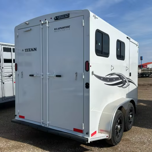 Remolque para Caballos Titan Royal II 2025 Nuevo, con Doble Puerta Trasera, Disponible a Bajo Precio - Product Image 1
